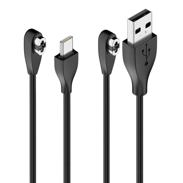 1 m Magnetisk Øretelefon Opladerkabel til S710 Øretelefoner null - USB