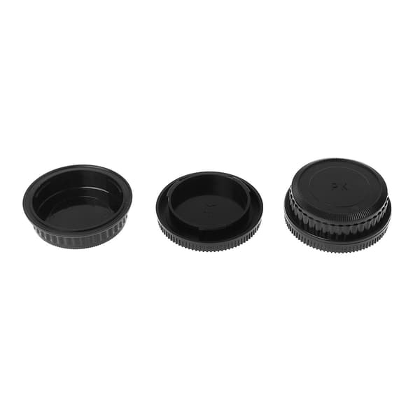 Udskiftning af frontdæksel og bageste objektivdæksel til Pentax PK DA126 DSLR-kamera null - Lens cover