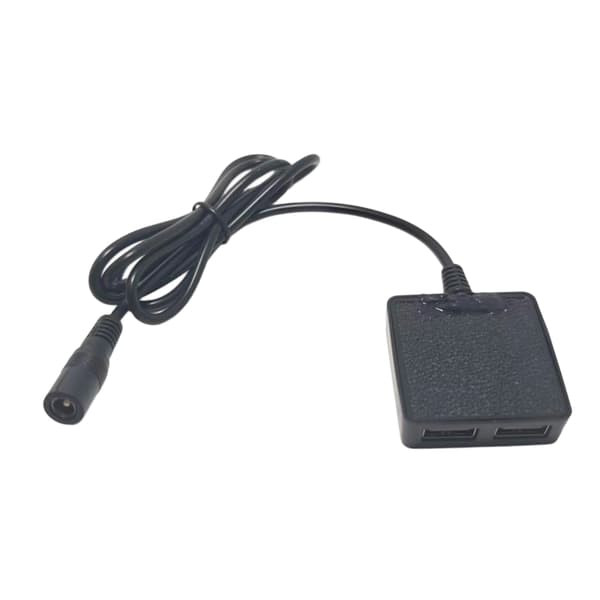 5V3A hurtigladeadapter Solar spenningsregulator 5v-30v for solcellepanel USB-lader for telefonkamera ladeadapter 28cm