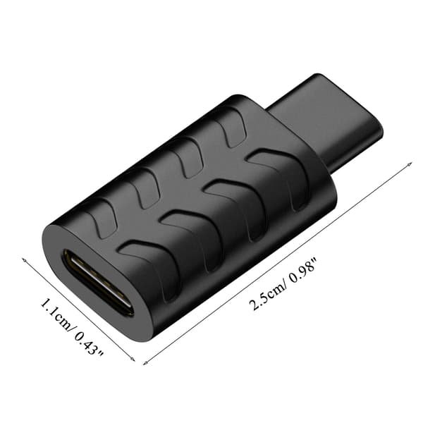 USB Typ C 3.1 Han till Hona Förlängningsadapter Konverterare Laddning Data