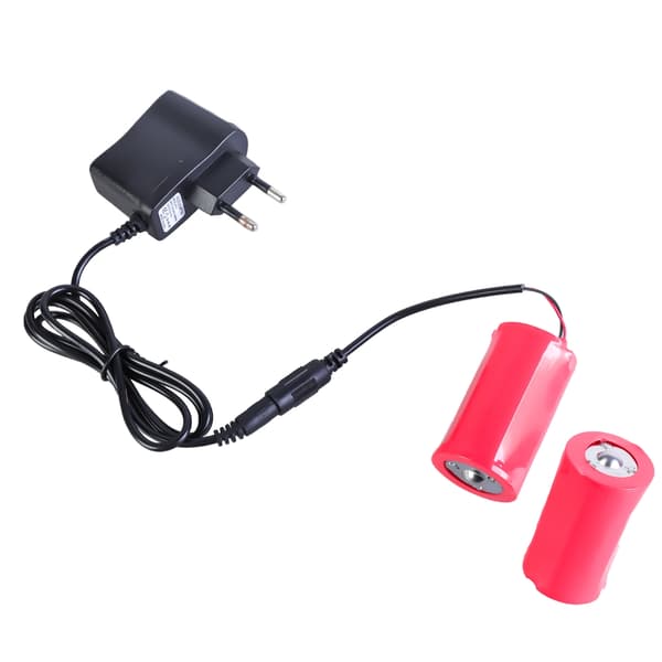 Erstatning 3V LR20 D Batteri Erstatning Strømadapterledning for Lampe og Verktøy null - 3 meters
