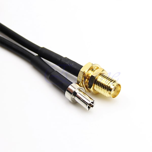 Rak TS9 Koaxialkabel Extern Antenn Adaptersladd Pigtail Rak SMA Honkontakt