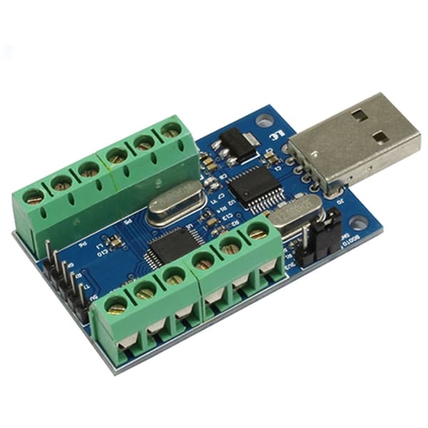 Nøyaktig STM32 12-bits AD-samplingsmodul 10-kanals ADC med USB-tilkobling