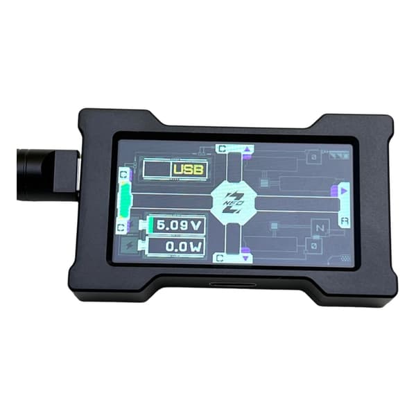 Hurtig USB2.0 Gaming Hub med 5 porte og tilpasseligt displaytilbehør Black