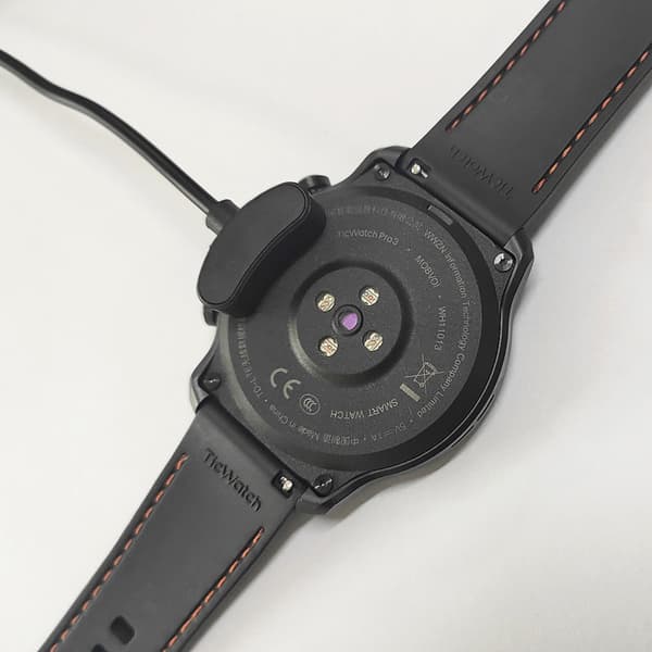 Ladeholder Magnetisk Strømladekabel Bærbar Lader for Ticwatch Pro 3