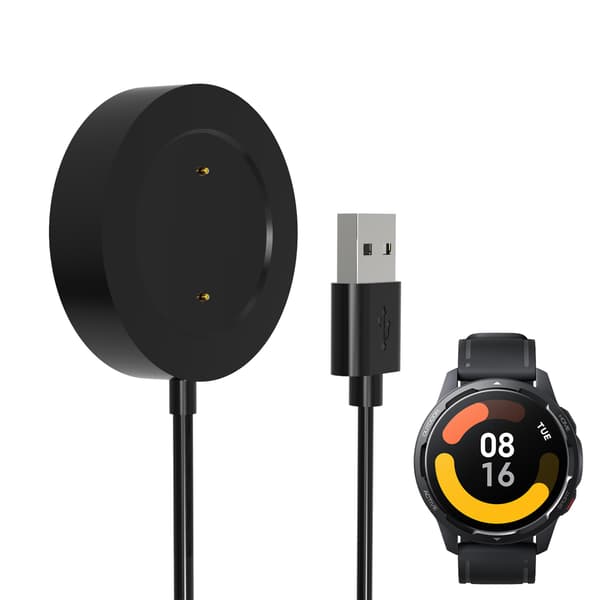 Strømadapter Oplader Stand Cradle Opladningsdock Base til XiaoMi Watch S1 Active White