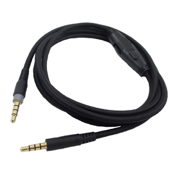 3,5 mm lydkabel til gamingheadset, 152 cm, til HyperX Cloud/Cloud Alpha
