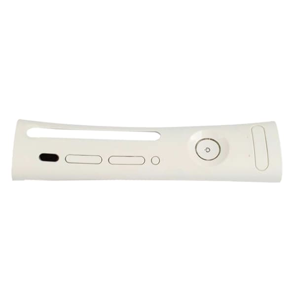 Frontplate for etui erstatning front for skall deksel for X-BOX 360 Fat erstatning Black