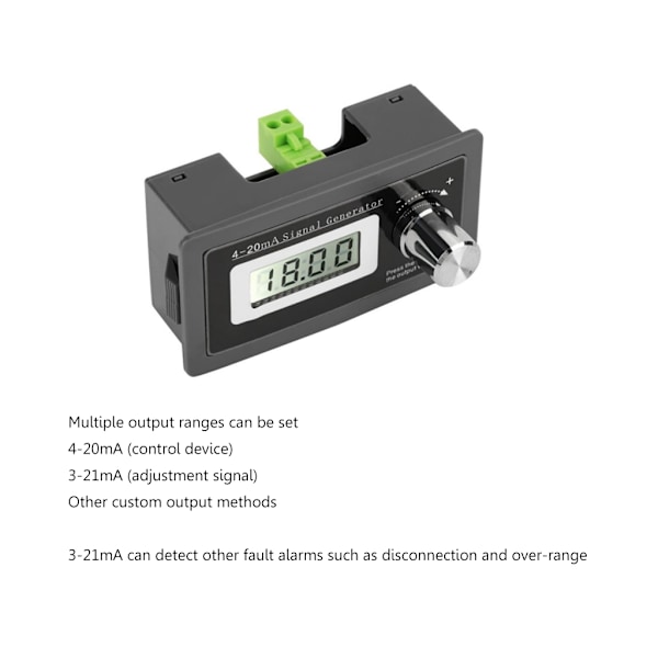 Pwm-signalgenerator, 2-tråds 4-20mA strömspänningsanalog simulatorverktyg