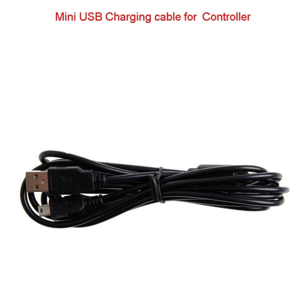 USB-ladekabel for kontroller strømladekabel for 3 Gampad Joystick spilltilbehør