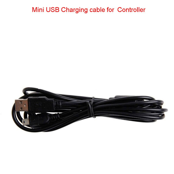 USB-opladerkabel til controller strømopladningskabel til 3 Gampad Joystick spiltilbehør