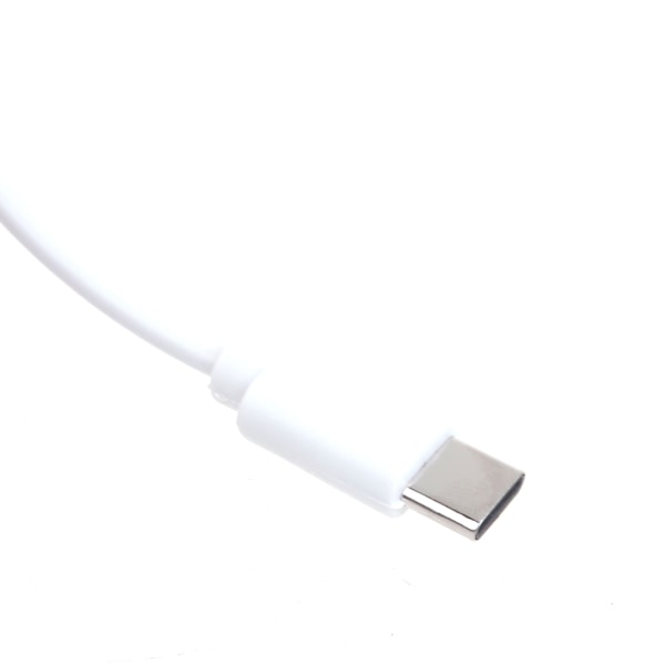 USB A Hane till Typ C Hane Splitter Laddningskabel 2/4 Portars Laddningskabel Snabbladdningssladd för Telefon Hörlurar