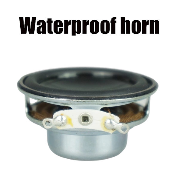 2 st 40mm 4Ohm 5W Full Range Högtalare Stereo Woofer Rund Form