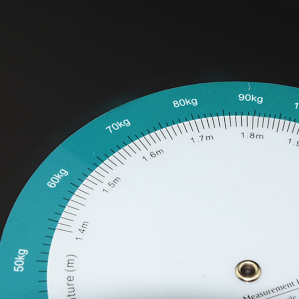 Portabel Hjulräknare med 150mm Diameter BMI Kroppsmasseindex Mätning