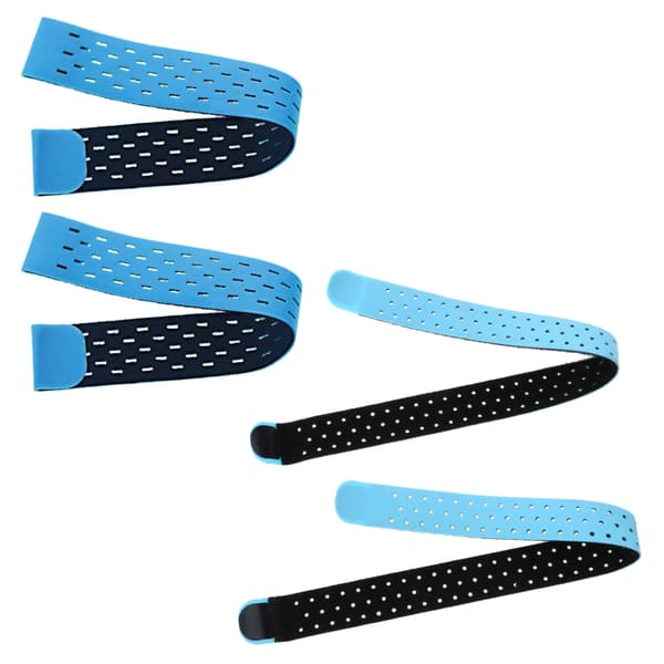 2 st justerbart andningsbart elastiskt handledsband ersättningsarmband handledsband Blue