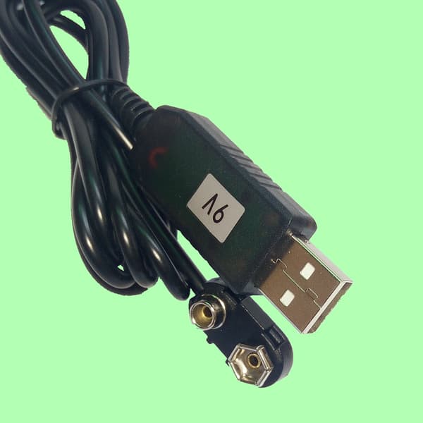 Power Boost-linje for DC 5V til DC 9V-konverteradapterkabelplugg for spillkonsoll