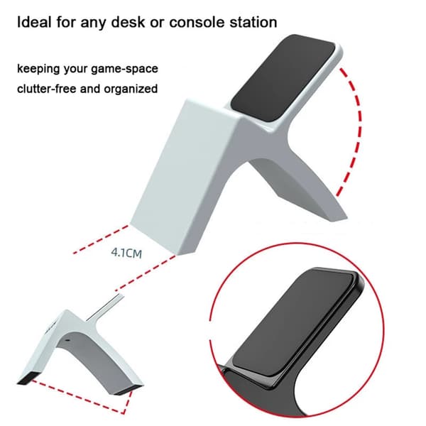 Joystick Stand Holder Mount til Switch Pro til Series Game Controller R White