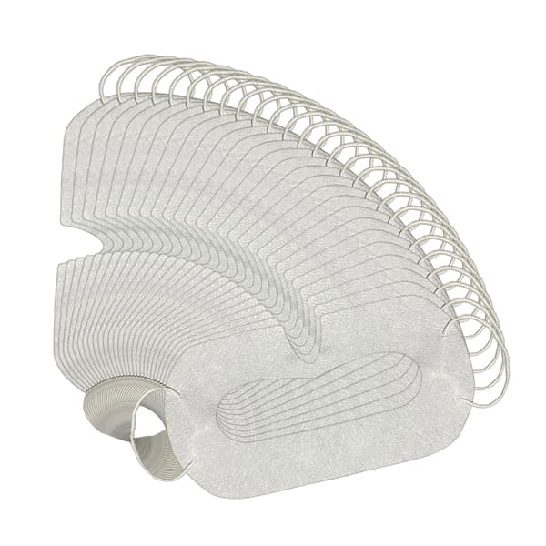 50/100 Engangs VR Ansiktsbeskyttere Svetteabsorberende for Virtual Reality-briller White 100pcs