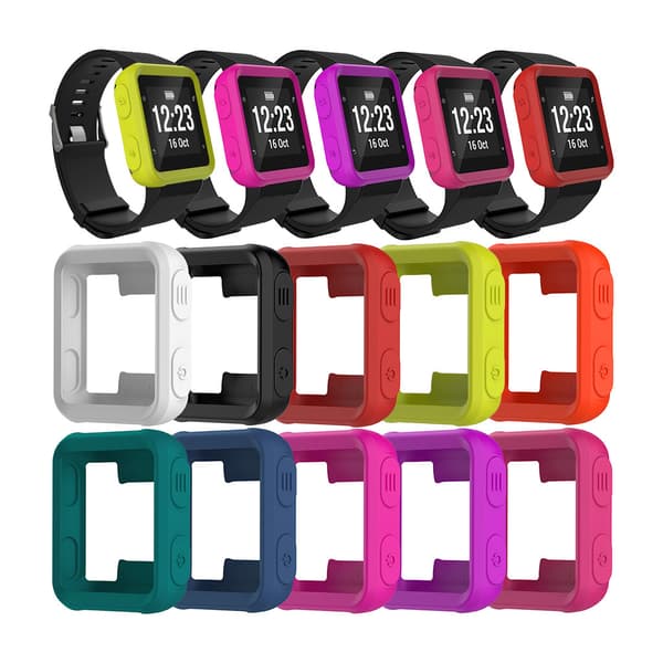 Stødsikker til etui, der passer til Forerunner 35 Approach S20 Protector Bumper Protector til Shell Ultra-tyndt beskyttelsescover Black