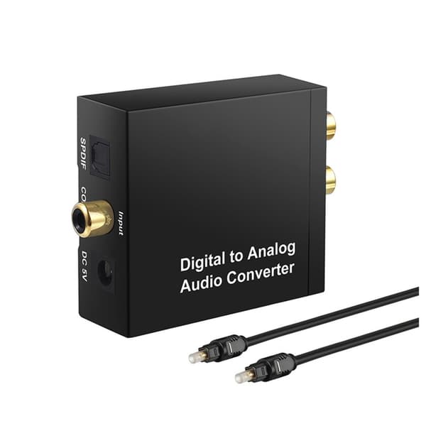 Holdbar 192kHz Digital til Analog Lydkonvertere Til TV Bluray Computere