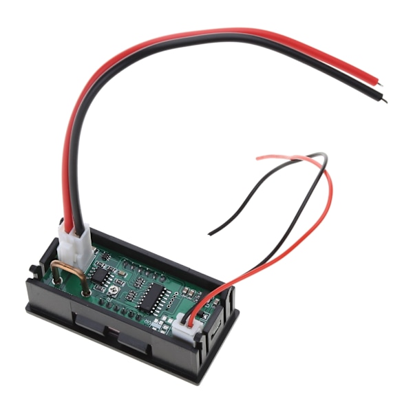Noga Digital Amperemeter för DC 0-9.999A (10A) 4-30V Ampere Ström Amperemeter Testare 5 Siffer 0.56 tum LED Display Panel Mätare