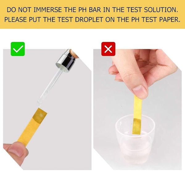 80 Strimmar pH-testpapper 1-14, Litmustestpapper för vatten, jordprovning, alkalinitet, syraindikator, mätverktyg