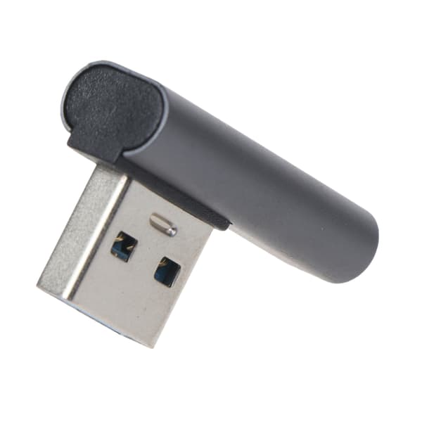 USB-C Vinkeladapter, 10 Gbps Han till Hona Förlängare