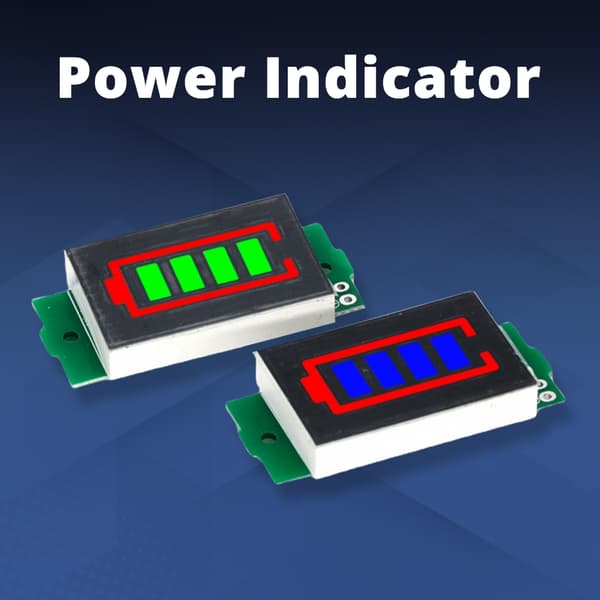 LiBattery Kapacitet LED Display Modul Til Lithium Batterikapacitet 1S Til 8S Green