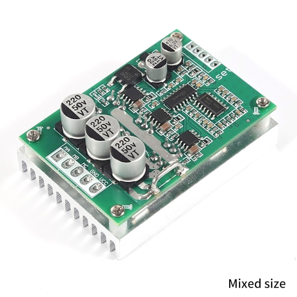 Borstlös Hall-fri Motorregulatormodul DC12-36V 15A Motordrivkort
