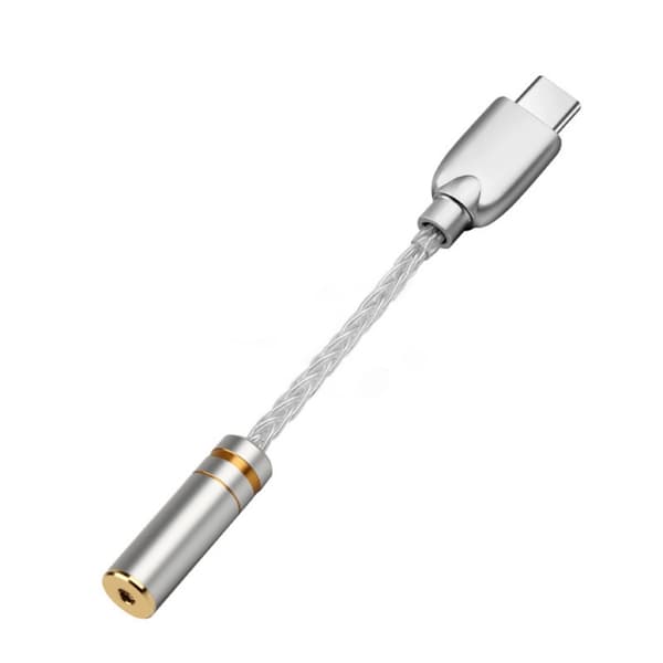 USB C 32bit 384KHz USB C - 3,5mm/2,5mm/4,4mm -sovitin ALC5686-sirulla, USB C -kuulokesovitin 3,5mm-sovitin 4.4mm