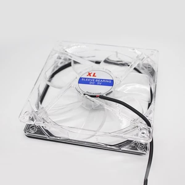 Silikone vibrationsdæmpende pude til PC-kabinetventilator Reducer støj og forlæng hardwarens levetid 9cm