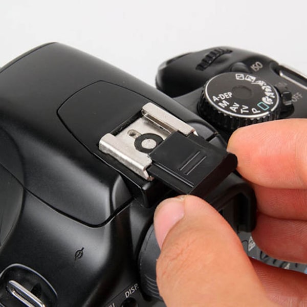 10 stycken kamerahot-skoöverdragsskydd Hotshoe skyddande lock för DSLR SLR