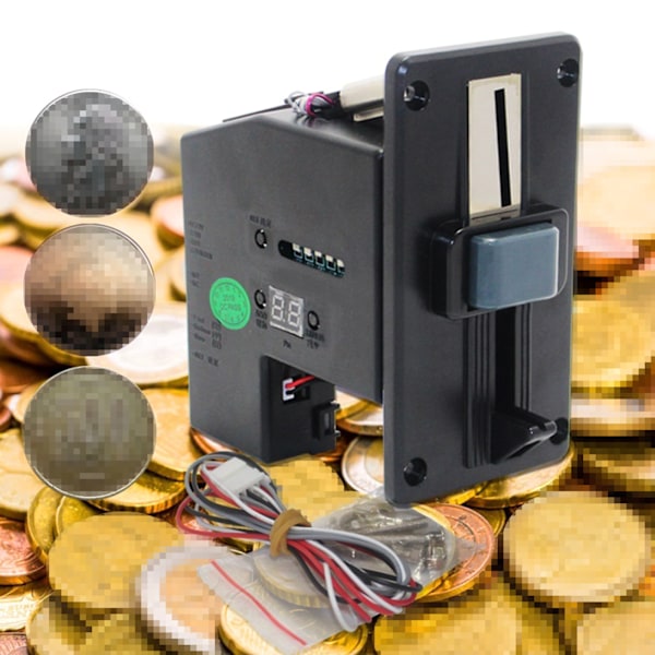 Multimynt Acceptor Elektronisk Rullande Mynt Acceptor Selektormekanism Vendingautomat Arkadspel Biljett Inlösen