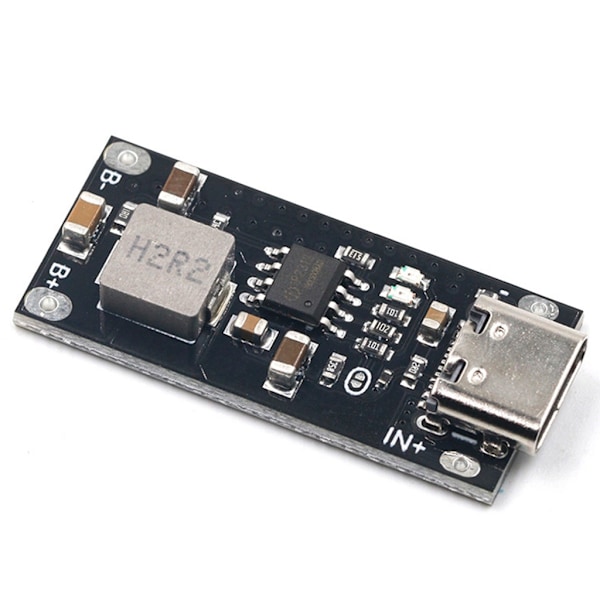 3A 5V Till 4.2V Typ-C USB Ingång Polymer Ternär Litiumbatteri Laddningskort