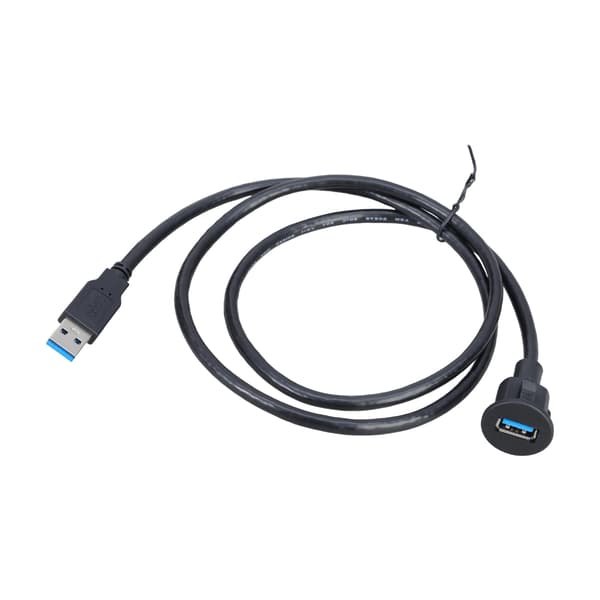 Inbäddad USB3.0 Förlängningskabel 5Gbps Laddningsdataöverföring Fordon Marint bruk