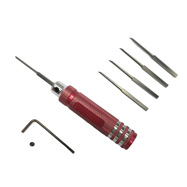 Modellmejsel med 0,1/0,2/0,4/0,6/0,8/1,0/2,0 mm ResinCarved Scriber-linje Modelleringsskrivare Handverktyg