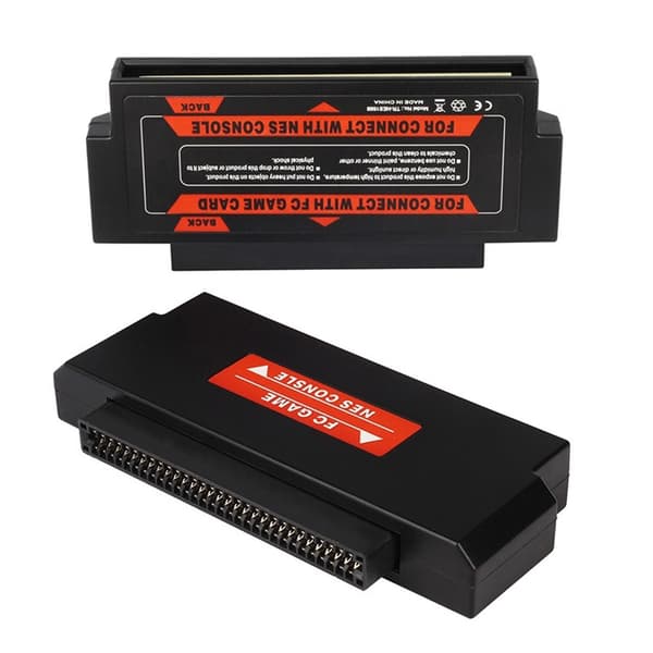60-pin til 72-pin spillkortkassettadapter for NES-konsollsystemkonverterer