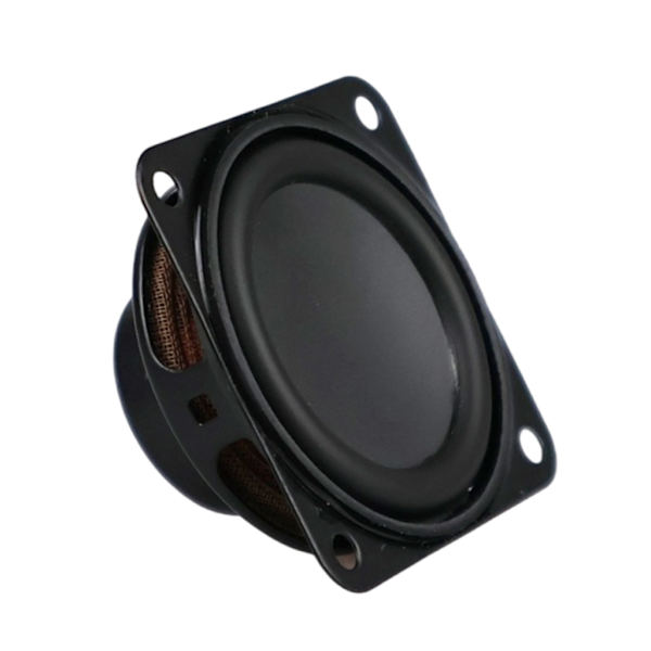 2 st 40mm 4Ohm 3W Subwoofer Multimedia Bärbara Högtalare Ljudförstärkare Högtalare Inre Magnetisk Gummi Sido Högtalare