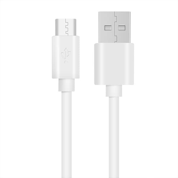 USB til USB C Kabel Type C til USB Kabel Hurtig Opladningskabel til S24 S23 S22 S20 White 5V2A
