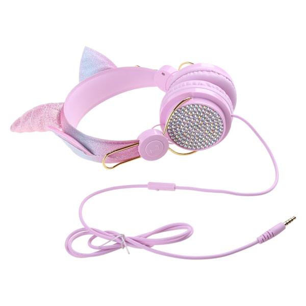 Barnheadset Lärande Rekvisita Universal 3.5mm Jack Bra Hjälp för Onlineklass