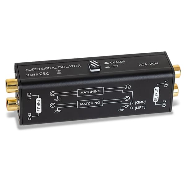 Kvalitetslydforbindelse Musiksignalisolator til musikentusiaster