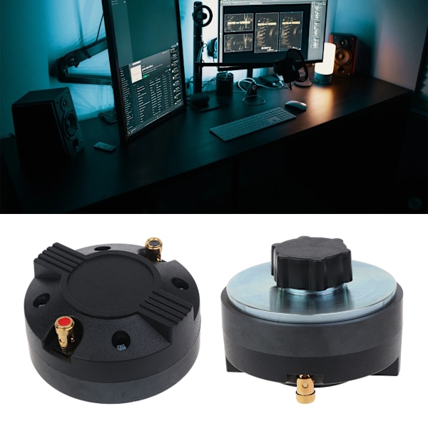 Högtalare Titanium-Film Diskanthögtalare 80W 8Ω 34,4mm Röstspolsdiameter Bärbar Audio Diskantljuddrivarenhet