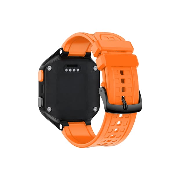 Silikonerem til Forerunner 25 Herre Slidstærk Urrem Blødt Armbånd Black