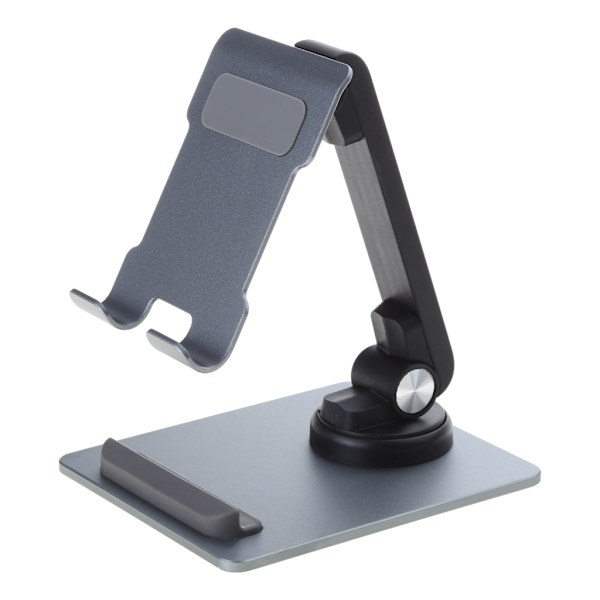Telefon och surfplatta hållare stativ vinkelhöjd justerbar Lazy Bracket telefonstöd-docka Gray