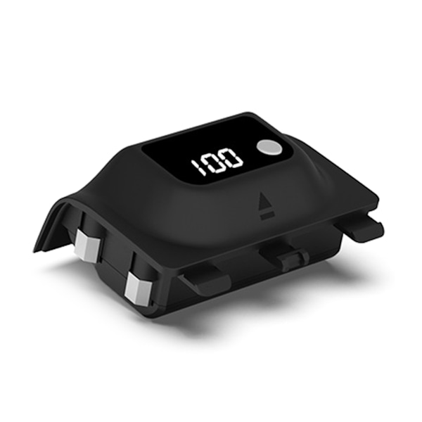 Hög Effektivitet Uppladdningsbart Batteripaket För XBS/XBX Gamepad, 1400mAh, Lättläst LED-Skärm White