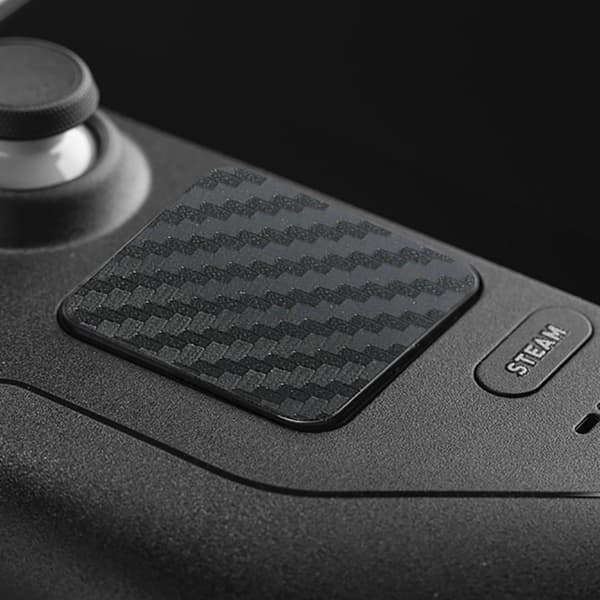 1/2/5 par Trackpad Skin Carbon Fiber Tekstur Controller Sticker Skin null - 5 pair