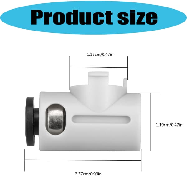 Matrørkobling for 3D-skriver PTFE-slangekobling 3D-skriverutstyr