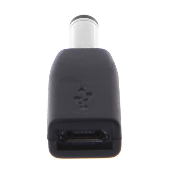 DC 5.5x2.1mm Hanstik til Micro USB Hunstik Adapter Opladningskonverter