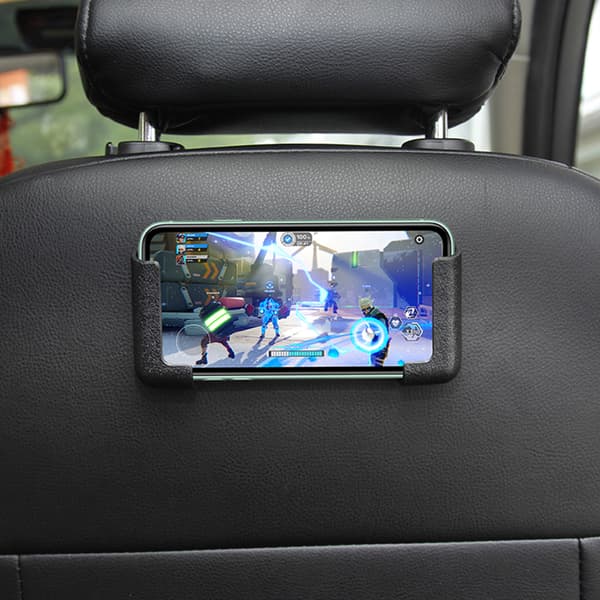 Telefonholder GPS Stativ Rack Bilinteriørtilbehør Universal Gravity Bracket Selvklebende Dashbordstativ Hylle Black