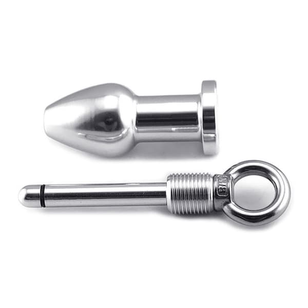 Anal Buttplug Rustfrit Stål Anal-Plug SM Udvidelig Plug Legetøj til Kvinder Par
